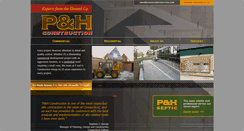Desktop Screenshot of pandhconstruction.com